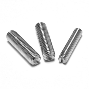 Cup Point Slotted Set Screws