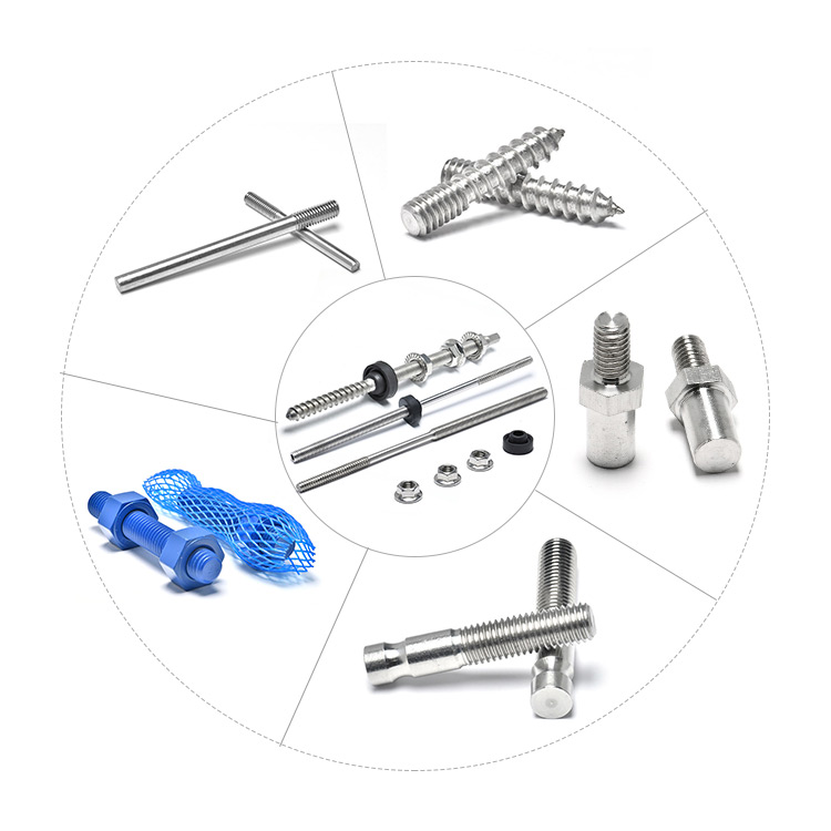 Stainless Steel A2 M6 M8 Full Thread SS304 Hexagon Bolt 