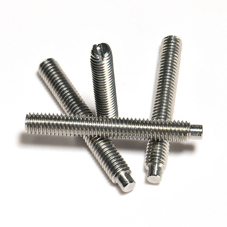 Full Dog Point Slotted Set Screws
