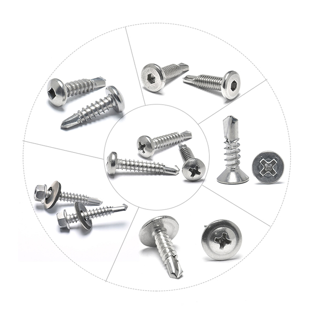 Pan Head Self Drilling Screw Fastener DIN7504