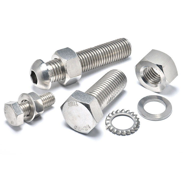 Stainless Steel A2 M6 M8 Full Thread SS304 Hexagon Bolt 