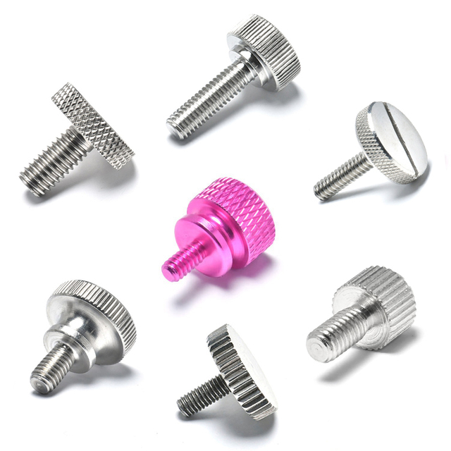 Metric Phillips Plastic Knurled Head M3 M4 Knurled Thumb Screws