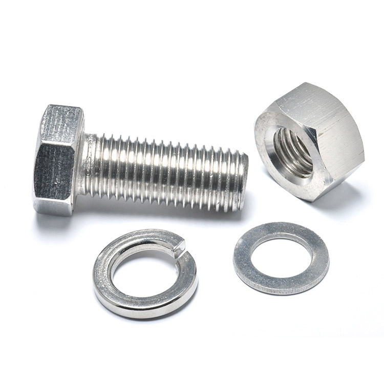Stainless Steel A2 M6 M8 Full Thread SS304 Hexagon Bolt 