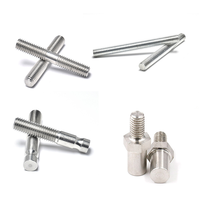 Double Threaded Bolt Solar Panel Fastener Stud Bolts