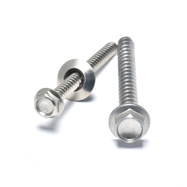 Indented Hex Wafer Head Self Tapping Screws