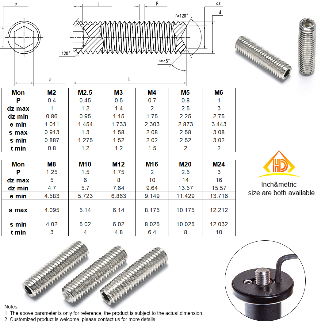 Hex Socket Set Screw-05
