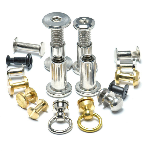 Chicago Rivet Flat Binding Post Chicago Screws