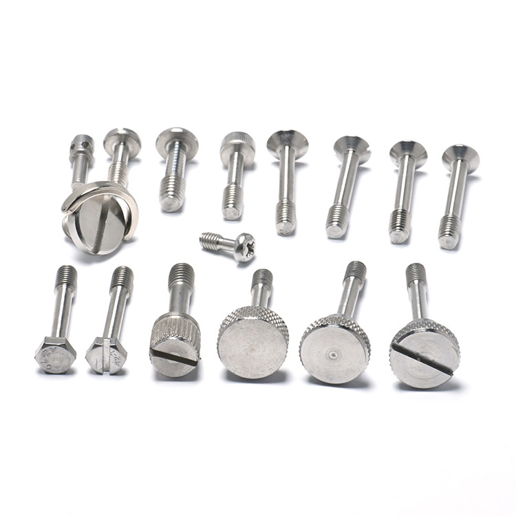 SS304 Slotted Cylindrical Head Captive Screws